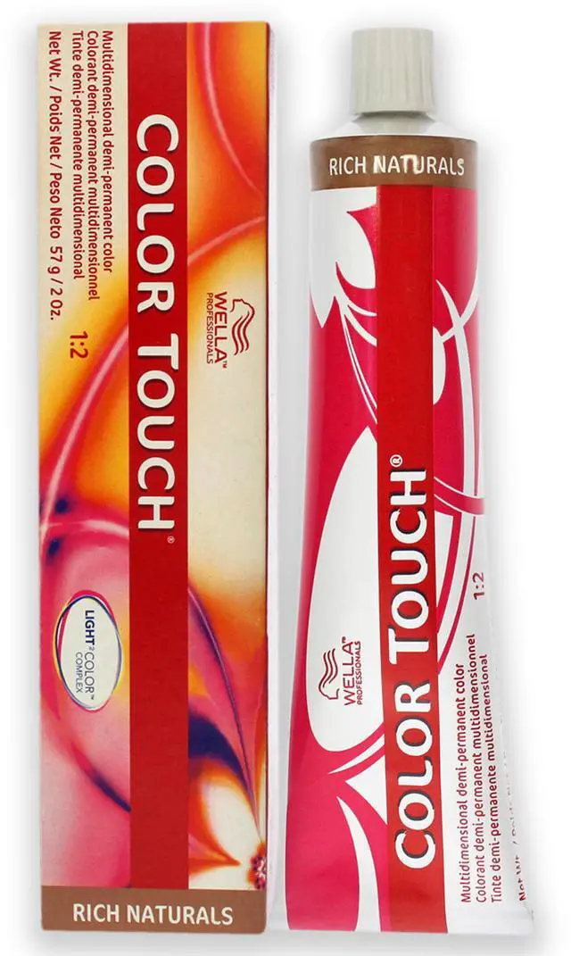 Alt view image 3 of 3 - Wella Color Touch 6/35 Dark blonde/Gold red-violet 2oz