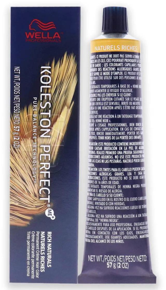 Alt view image 2 of 7 - Koleston Perfect Permanent Creme Haircolor - 10 95 Lightest Blonde-Cendre Red-Violet by Wella for Unisex - 2 oz Hair Color