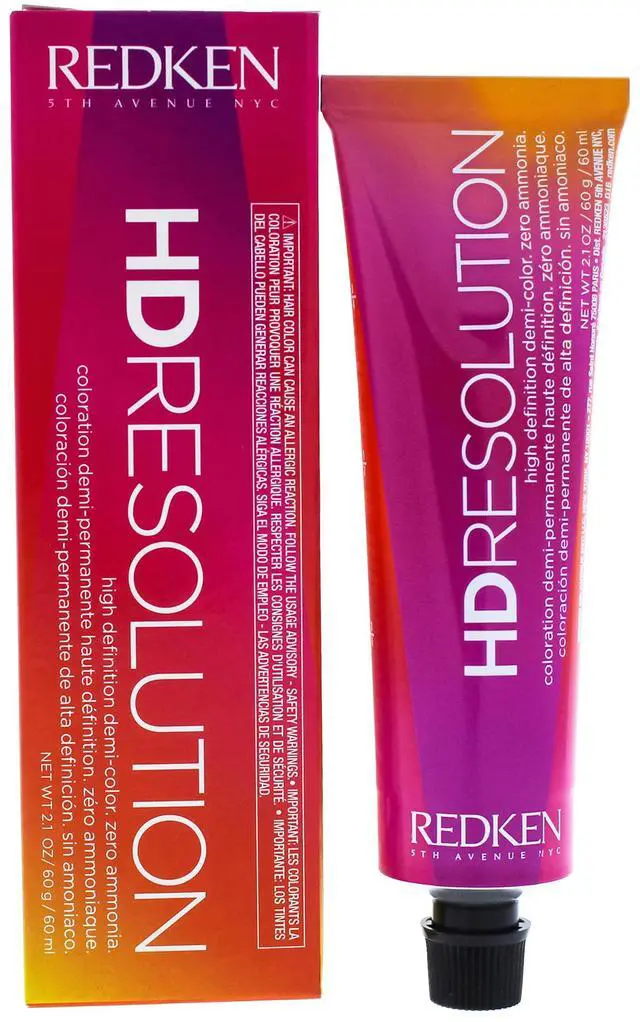Alt view image 2 of 2 - HD Resolution Haircolor - 7.03 Natural-Gold by Redken for Unisex - 2.1 oz Hair Color