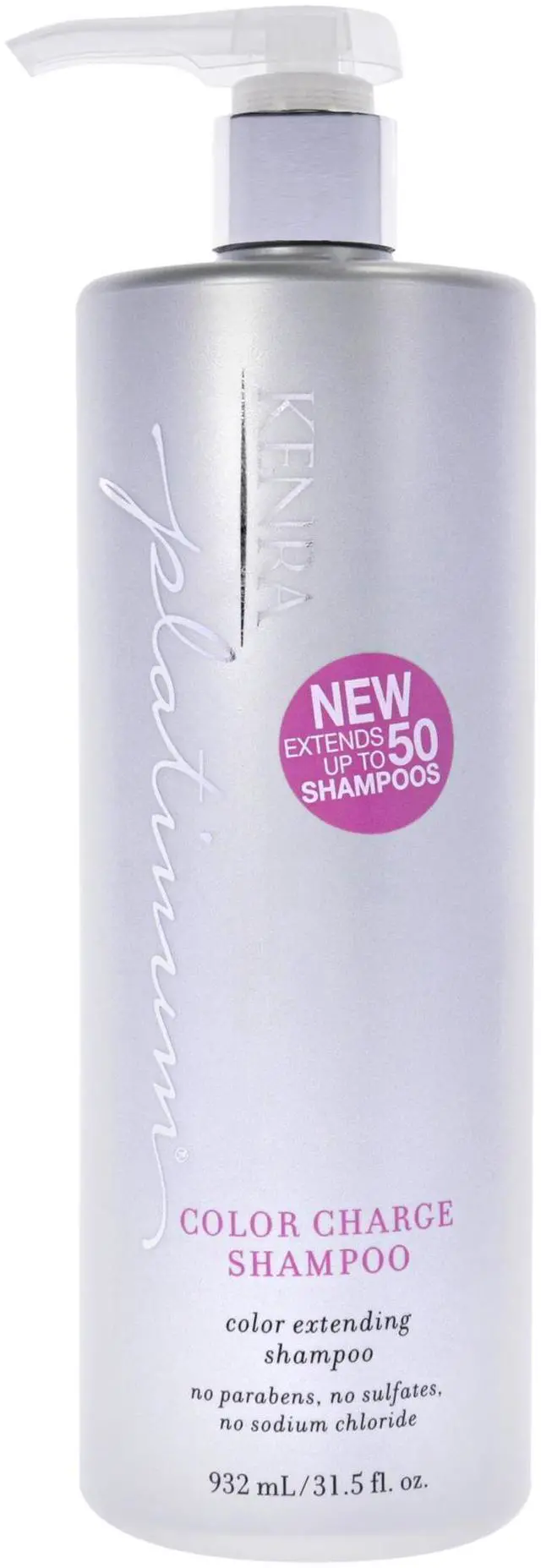 Alt view image 4 of 4 - kenra platinum color charge shampoo, 31.5ounce