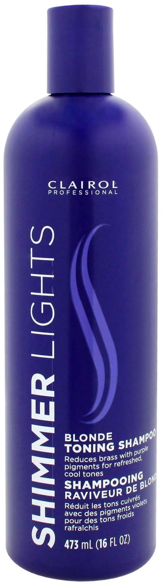 Main image of Shimmer Lights Blonde Toning Shampoo by Clairol for Unisex - 16 oz Shampoo