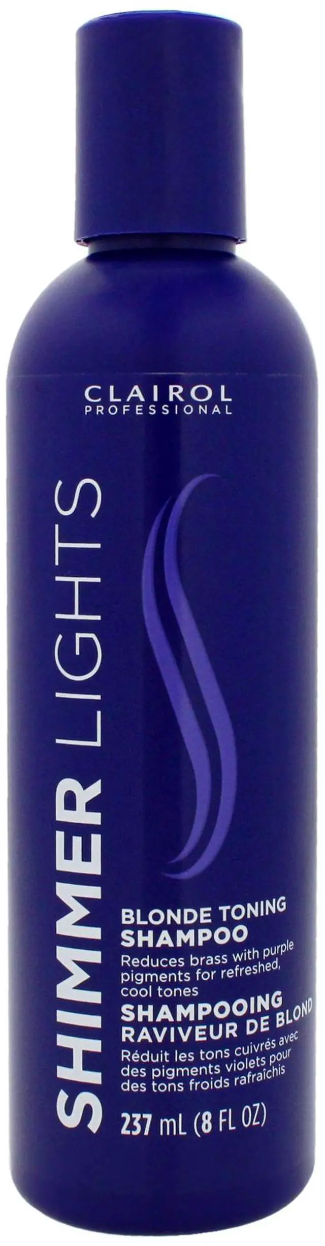 Main image of Shimmer Lights Blonde Toning Shampoo by Clairol for Unisex - 8 oz Shampoo
