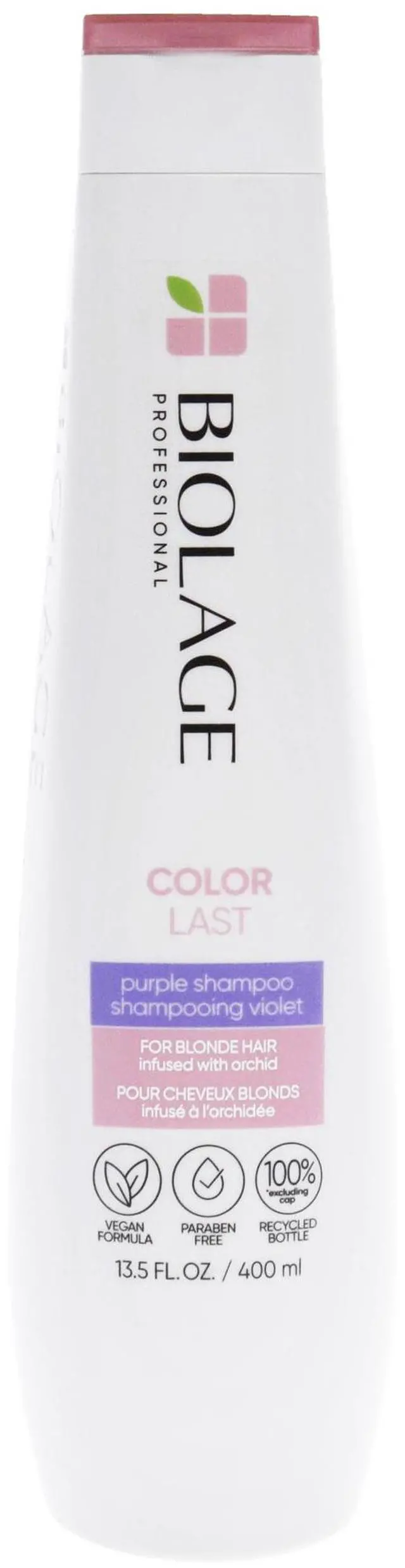 Alt view image 2 of 2 - BIOLAGE ColorLast Purple Shampoo |Neutralizes Brass & Unwanted Yellow Tones | With Fig & Orchid | For Color Treated Hair | Paraben-Free | Vegan
