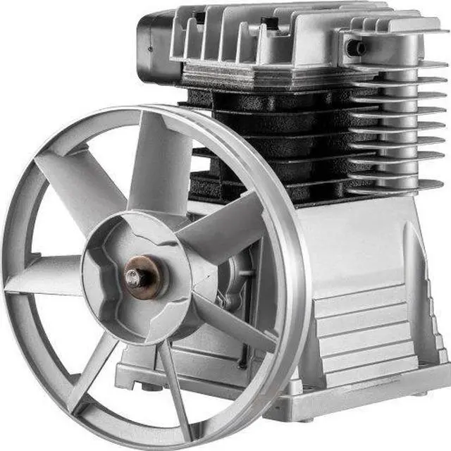 Alt view image 2 of 3 - VEVOR 3hp Aluminum Air Compressor Head Pump Motor 160psi Silver 1300prm
