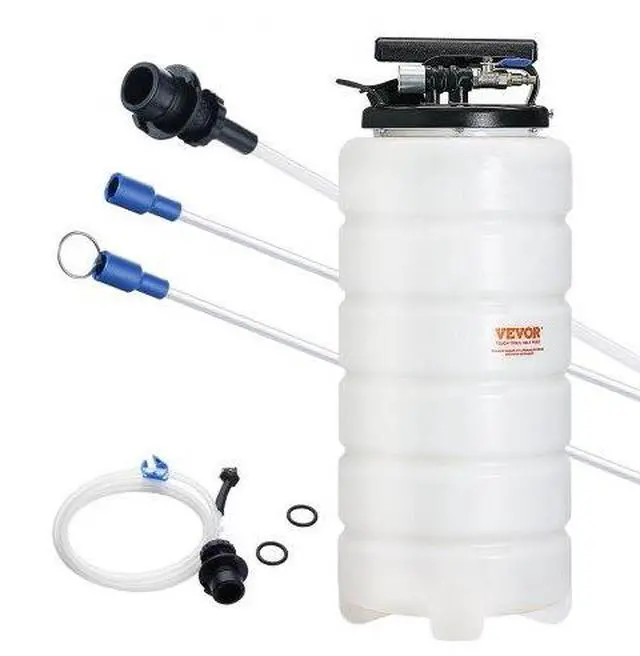 Main image of VEVOR Fluid Extractor, 4 Gallons (15 Liters), Pneumatic/Manual Oil Changer Vacuum Fluid Extractor with Dipstick and Suction Hose, Oil Extractor Change Pump for Automotive Fluids Vacuum Evacuation