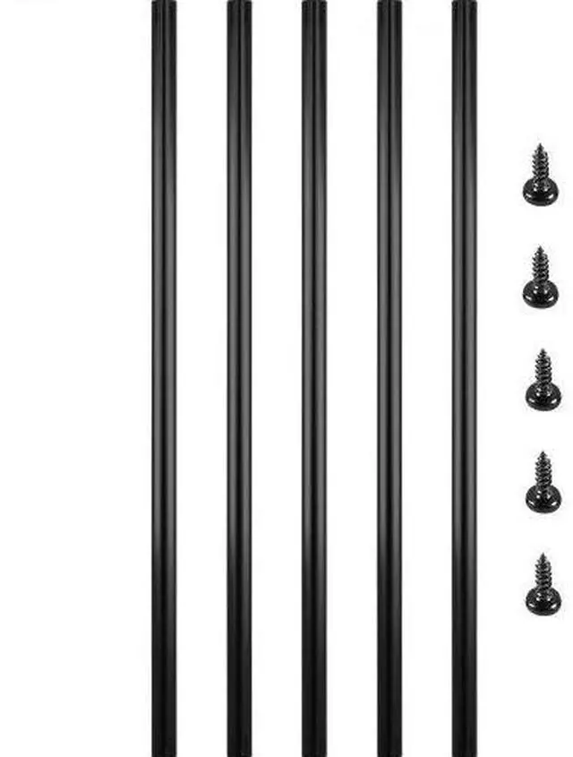 Alt view image 2 of 4 - VEVOR Deck Balusters Metal Deck Spindles 51 Pack 36 Inch Aluminum Alloy Railing