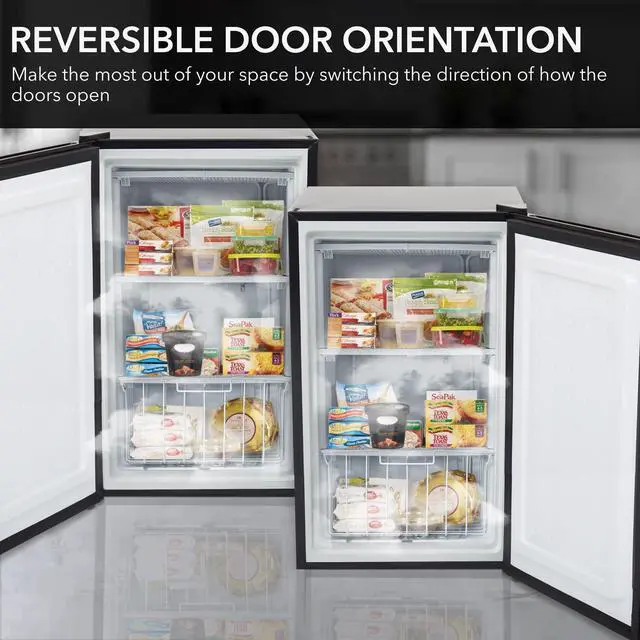Alt view image 18 of 20 - Whynter 3.0 cu. ft. Energy Star Upright Freezer with Lock - Black