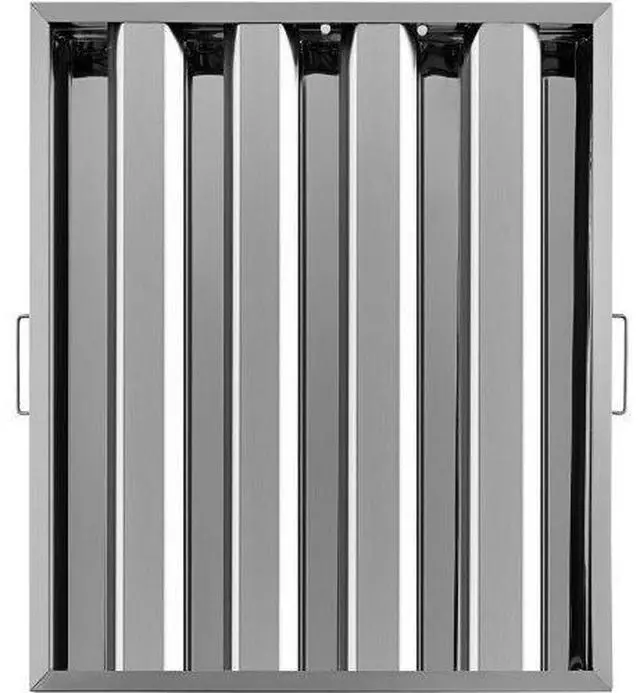 Alt view image 5 of 6 - VEVOR Box Of 6 Hood Filter/grease Baffle 20"w X 25"h Stainless Steel Commercial Range