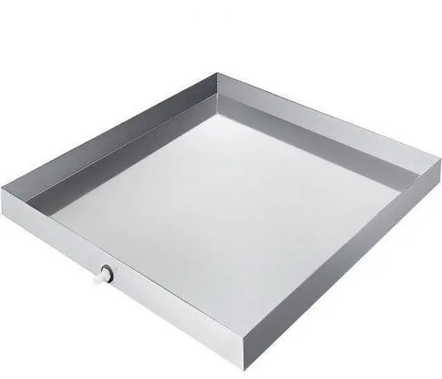 Alt view image 5 of 6 - VEVOR 32" X 30" Stainless Washing Machine Drain Pan Washer Adapter Universal Durable