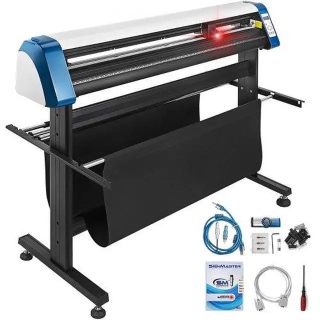 Alt view image 3 of 4 - VEVOR 53" Vinyl Cutter Plotter Cutting Laser Plotter Contour Cut Graphics Advertise