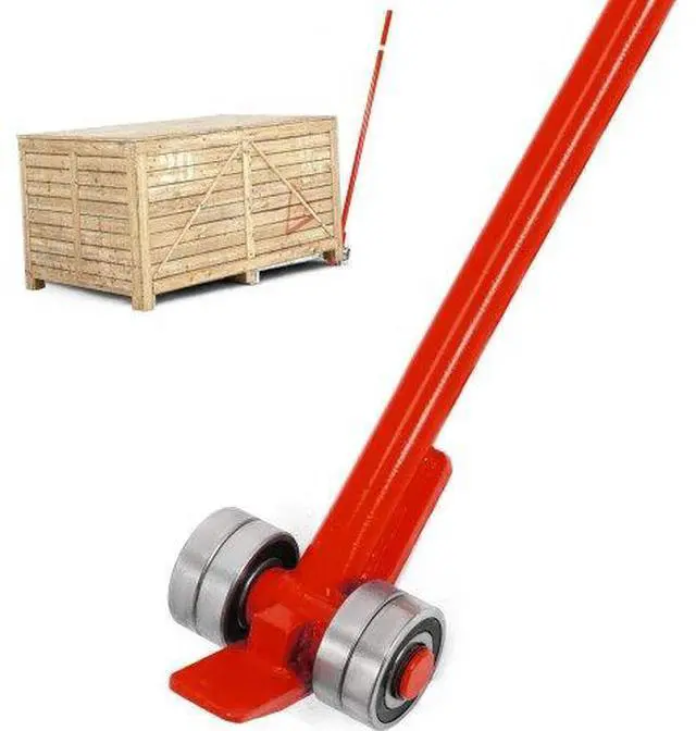 Alt view image 2 of 2 - VEVOR Pry Lever Bar Pry Lever Bar 6' Length Lever 6600lbs Labor-saving Durable Wheels
