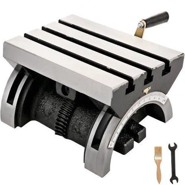 Alt view image 2 of 2 - VEVOR Tilting Table 5 X 7inch For Milling Machines Swivel Angle Plate Adjustable Plate