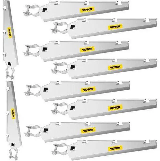 Alt view image 2 of 2 - VEVOR Barbed Wire Arm Extend Arm 10 Pack For 1-3/8" Top Rail Grapevine Trellises