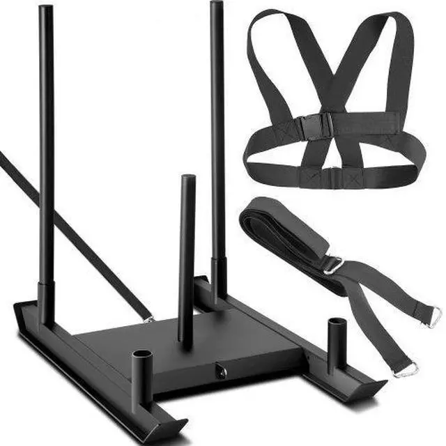 Alt view image 2 of 2 - Weight Sled System Push Pull Drag Power Speed Athlete Training Strength Workout