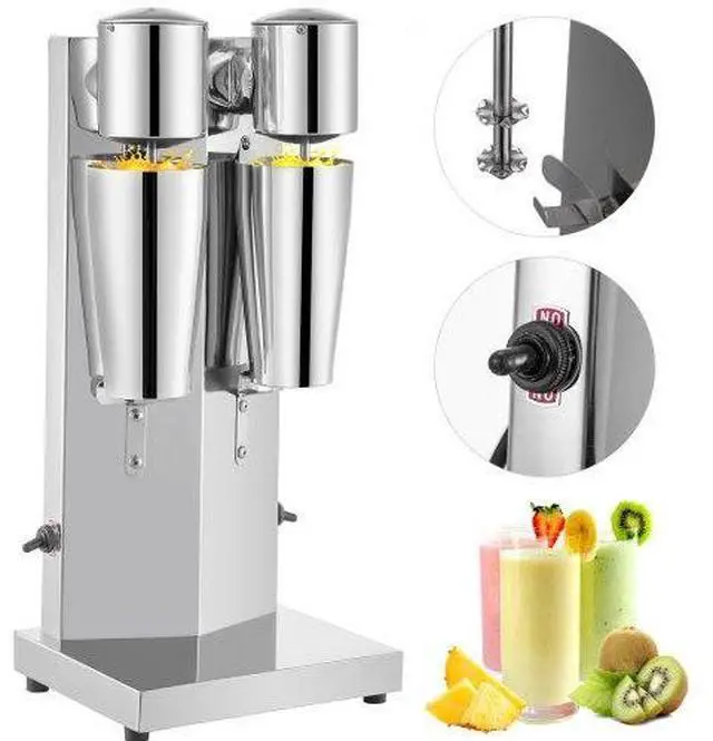 Alt view image 2 of 2 - VEVOR 180w Commercial Electric Milkshake Maker Drink Mixer Shake Machine Smoothie Milk