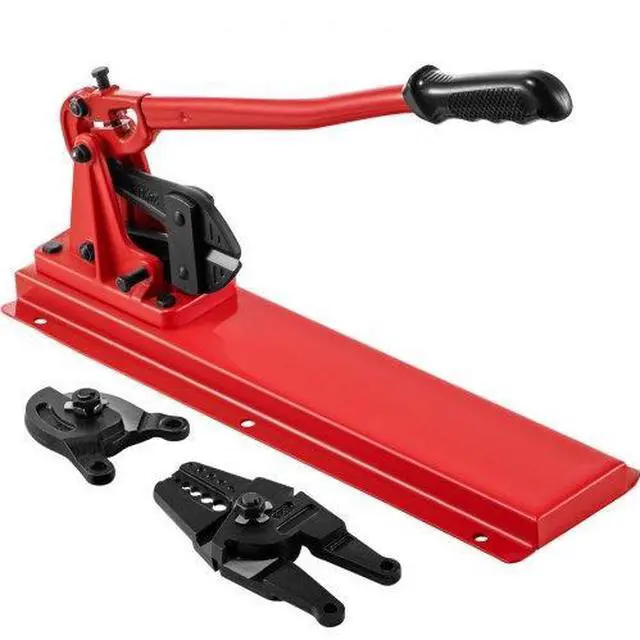 Alt view image 2 of 3 - Vevor 24" Bench Swaging Tool 3 In 1 Wire Rope Crimping Bolt & Cable Cutter Head