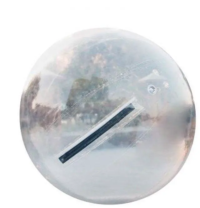 Alt view image 2 of 10 - VEVOR 2M Walk on Water Walking Ball Roll Inflatable Zorb Ball w/ German Zipper PVC