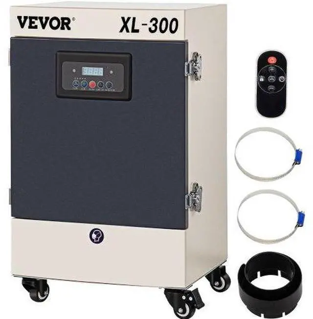 Alt view image 2 of 3 - VEVOR Solder Fume Extractor, 330W 270 CFM Smoke Absorber, 6-Stage Filters 5 Speeds with Wireless Remote Control for Soldering, Laser Engraving and DIY Welding