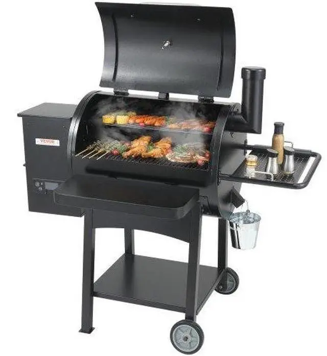 Alt view image 2 of 3 - VEVOR 53" Heavy Duty Charcoal Grill BBQ Portable Grill with Cart Outdoor Cooking