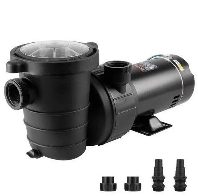 Main image of VEVOR Above Ground Pool Pump, 1HP, 80 GPM Max. Flow Single Speed Swimming Pool Pump, 120V 3450 RPM 36 ft Max. Head Lift Pool Pump with Filter Basket, for Above Ground Pools Hot Tubs Spas,Tested to UL