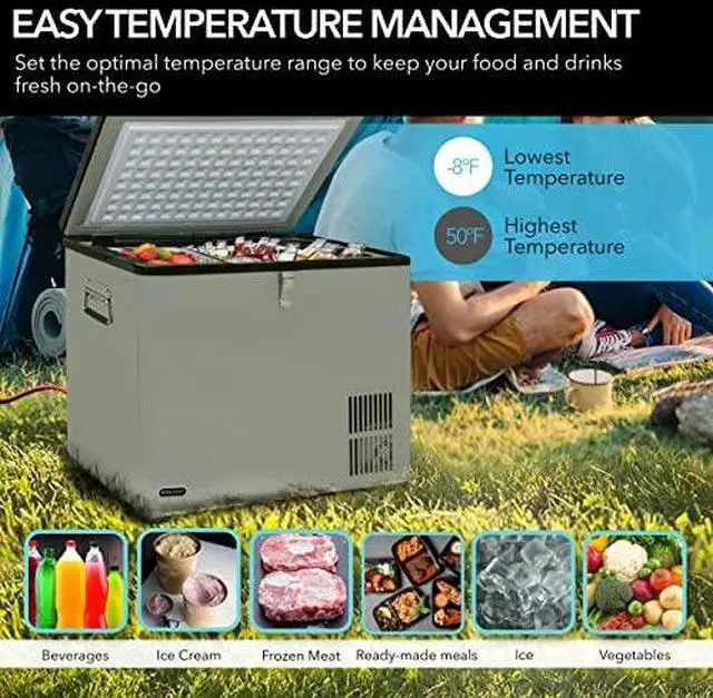 Alt view image 20 of 20 - Whynter FM-65G 65 Quart Portable Fridge/ Freezer