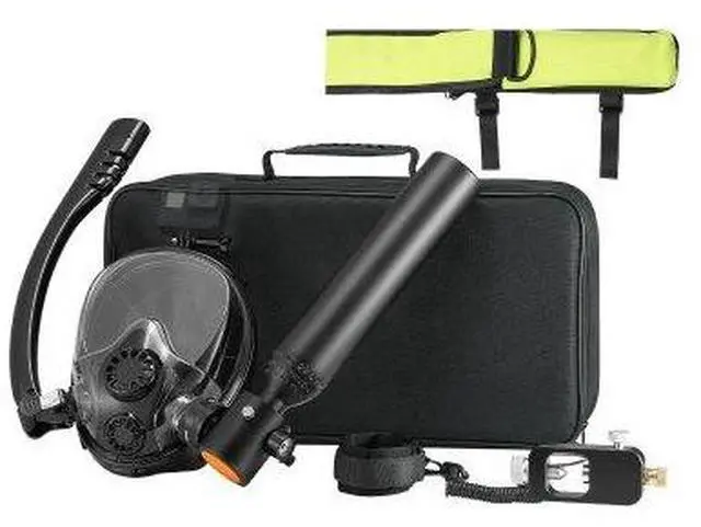 Main image of VEVOR  0.5L Scuba Tank 32.81 ft Diving Depth Refillable Snorkel Air Tank Kit