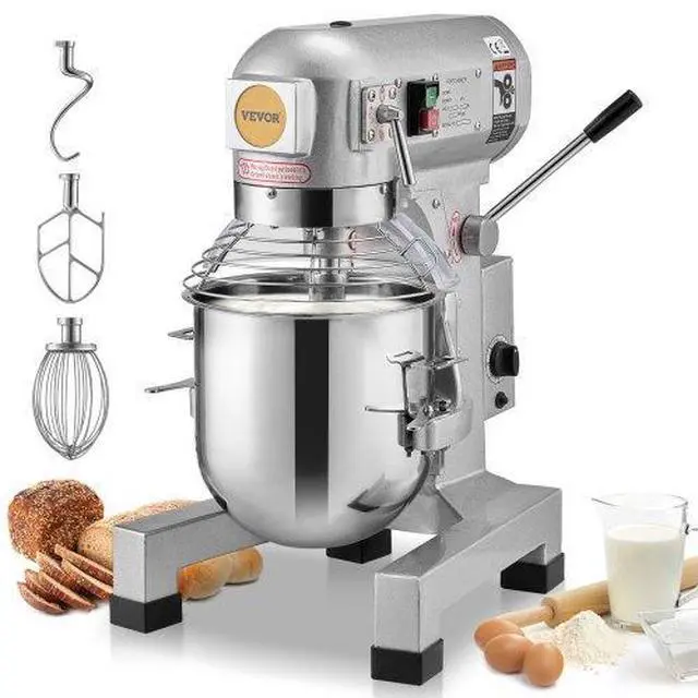 Main image of VEVOR  Commercial Food Mixer 14L 3-Speed Stand Dough Mixer 550W for Restaurant