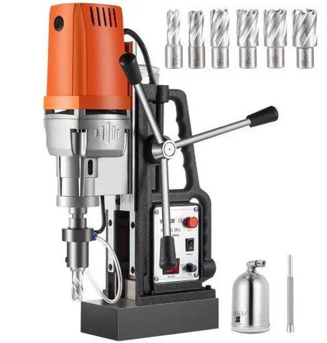 Alt view image 2 of 3 - Md50 Magnetic Drill Press Set Annular Cutter Kit Mag Drill & 7pcs 2" Hss Cutter