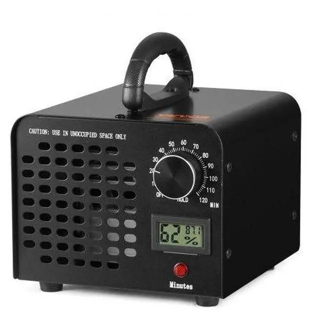 Main image of VEVOR Ozone Generator, 24000mg/h Ozone Machine Odor Remover, High Capacity Commercial/Industrial Ozone Generator Machine, Home Air Ionizers Deodorizer with 0-120 min Time Setting for Rooms, Cars, Pets