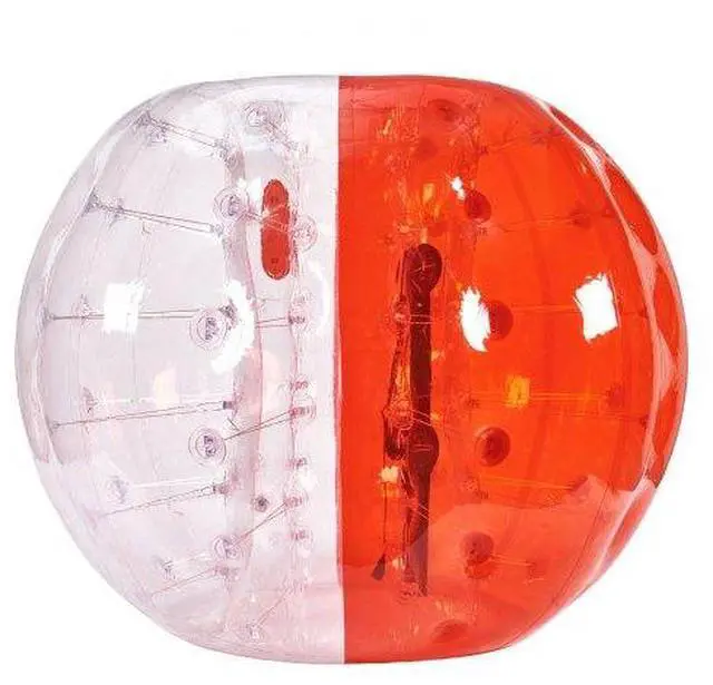 Alt view image 2 of 3 - VEVOR Inflatable Bumper Ball 1-Pack, 5FT/1.5M Body Sumo Zorb Balls for Teen & Adult, 0.8mm Thick PVC Human Hamster Bubble Balls for Outdoor Team Gaming Play, Bumper Bopper Toys for Garden, Yard, Park