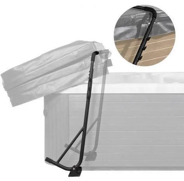 Main image of VEVOR Hot Tub Cover Lift, Spa Cover Lift, Height 31.5" - 41.3" Width 57" - 92.5" Adjustable, Installed Underneath on Both Sides, Suitable for Various Sizes of Rectangular Bathtubs, Hot Tubs, Spa