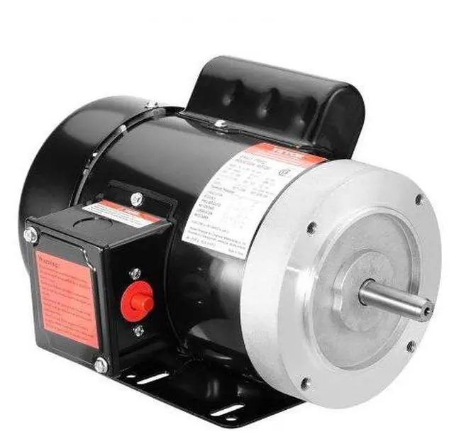 Main image of VEVOR 0.75HP Electric Motor 1725 rpm, AC 115V/230V, 56C Frame, Air Compressor Motor Single Phase, 5/8" Keyed Shaft, CW/CCW Rotation for Agricultural Machinery and General Equipment