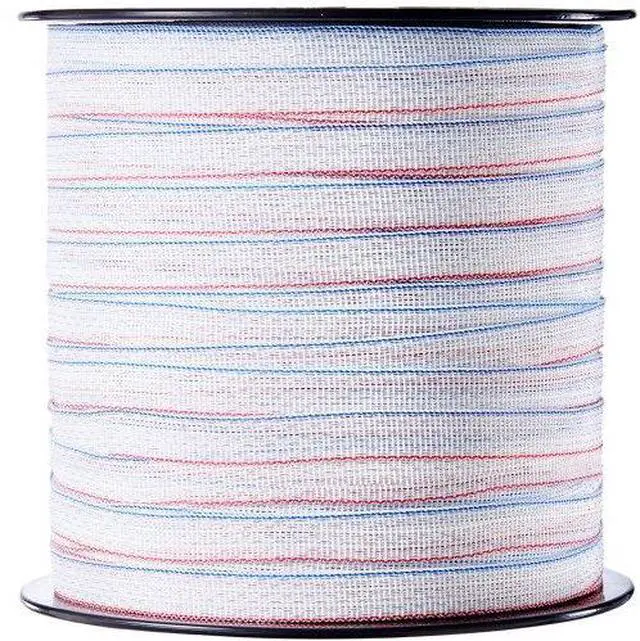 Main image of VEVOR 1640Ft 500M Electric Fence Tape Fencing Polytape Horse Cattle Livestock