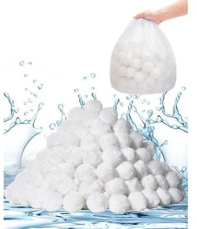 Alt view image 2 of 3 - Pool Filter Balls for Sand Filter Pump 3.5 lbs Reusable for Swimming Pool