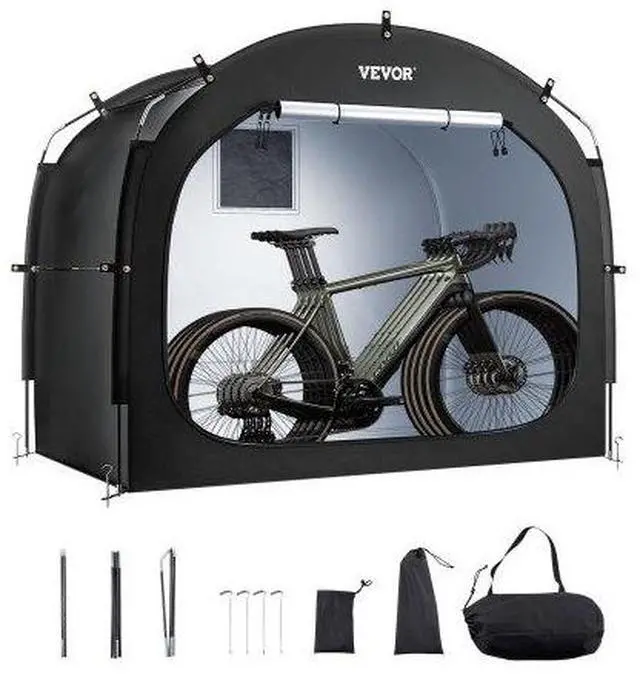 Main image of VEVOR Outdoor Bike Storage Tent Spacious Waterproof Bike Tent for 4 to 5 Bikes