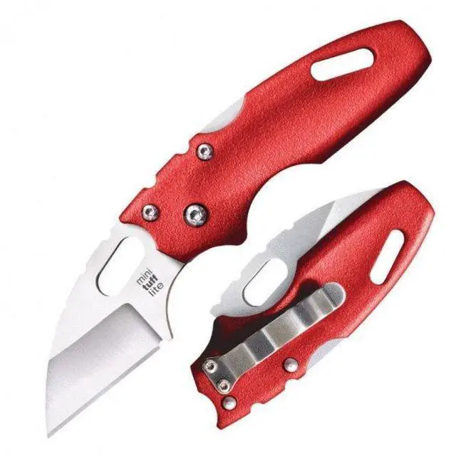 Alt view image 4 of 5 - Cold Steel Mini Tuff Lite Folder 2 in Blade Red Griv-Ex #20MTR