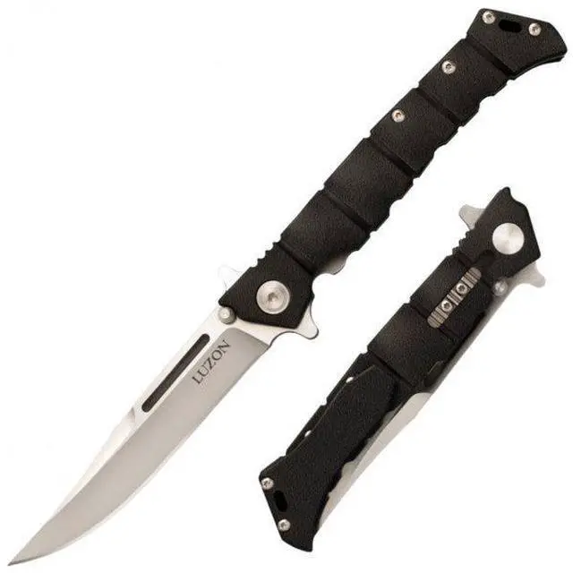 Alt view image 6 of 7 - Cold Steel Medium Luzon Folding Blade One Hand Open