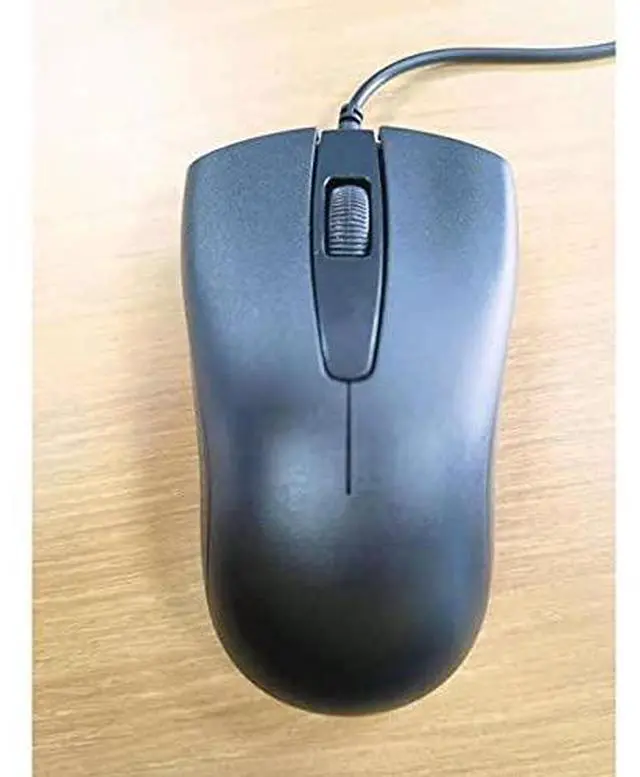 Alt view image 2 of 2 - iMicro MO-1190 - Mouse - optical - 3 buttons - wired - USB - black - bulk