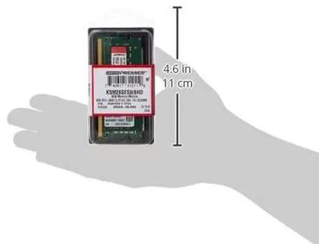 Alt view image 12 of 13 - Kingston KSM26SES8/8HD 8GB DDR4 2666Mhz ECC Unbuffered Memory RAM SODIMM