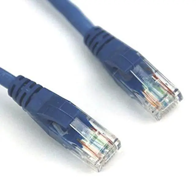 Alt view image 7 of 7 - VCOM NP611-5-BLUE 5ft Cat6 UTP Molded Patch Cable (Blue)
