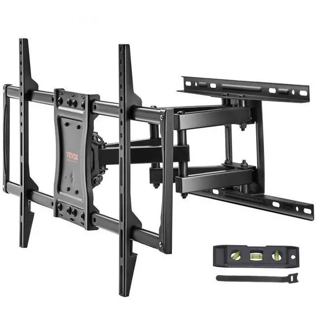 Main image of VEVOR Full Motion TV Mount Fits for Most 37-75 inch TVs, Swivel Tilt Horizontal Adjustment TV Wall Mount Bracket with 4 Articulating Arms, Max VESA 600x400mm, Holds up to 132 lbs