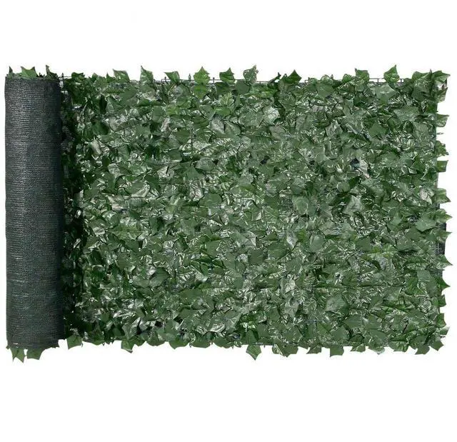 Main image of VEVOR 39"x98" Artificial Faux Ivy Leaf Privacy Fence Screen with Mesh Cloth Backing