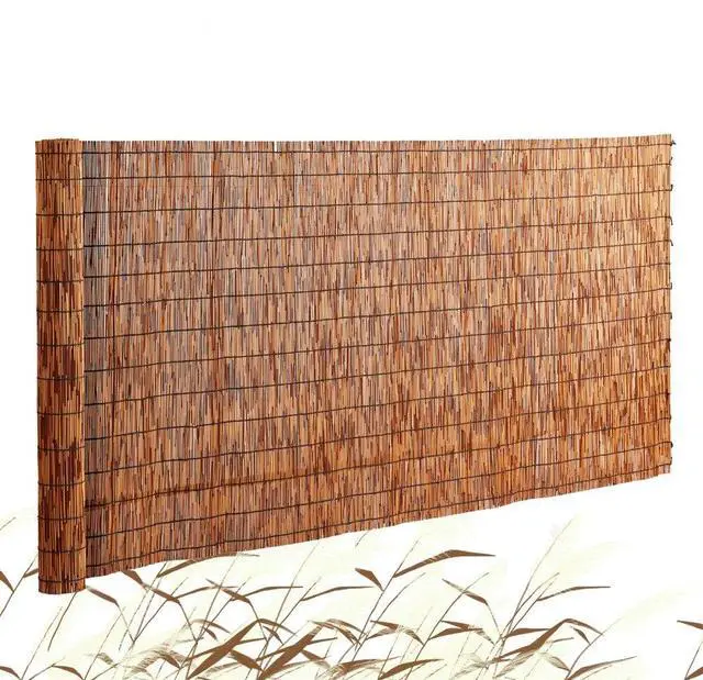 Main image of VEVOR Reed Fence Backyard Landscaping Privacy Blind Fencing Screen 16.4' x 5.5'