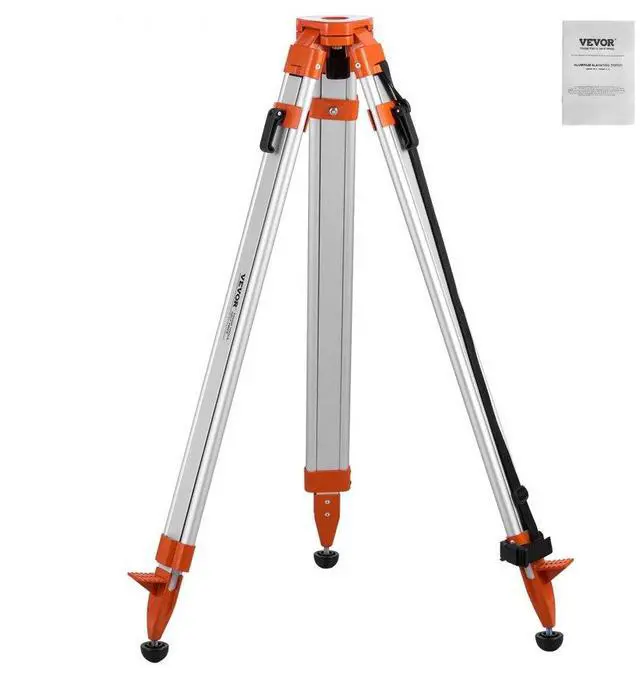 Main image of VEVOR Laser Level Tripod Stand 5/8"-11 Thread 16.53-65.55 in Height Adjustment