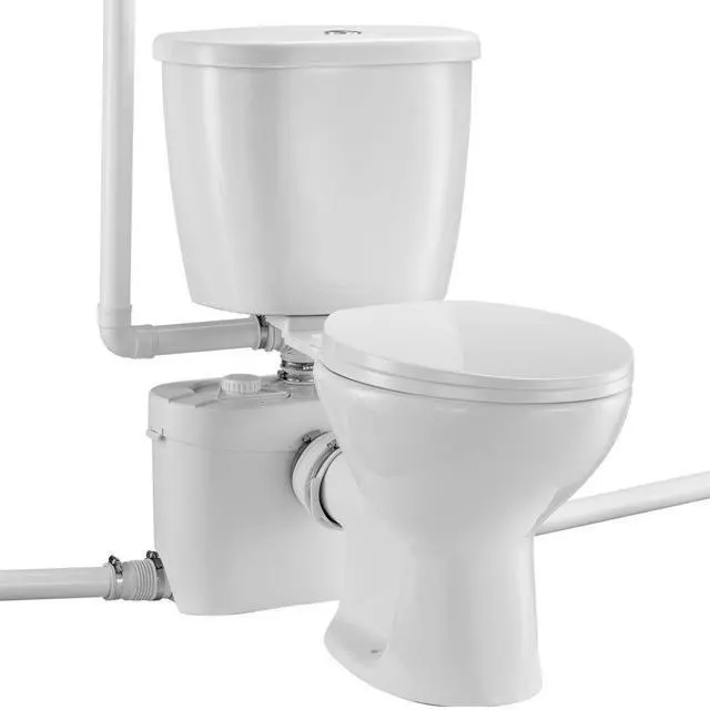 Main image of VEVOR Macerating Toilet System with 700W Pump Upflush Toilet For Basement