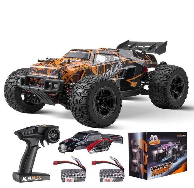 Main image of Remote Control Car 1:10 Scale All Terrain 4WD Off-Road Truck for Kids