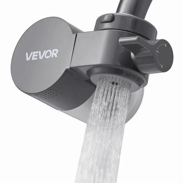 Main image of Faucet Mount Water Filter Sink Water Purifier for Kitchen Horizontal Gray