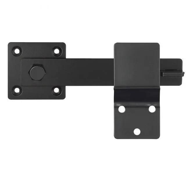 Main image of VEVOR Flip Gate Latch, Metal Heavy Duty Gate Latches, Flip Latch Hardware with High Hardness, 360° Rotating Latches, Matte Powder Coating Finish, Ideal for Fence, Garage, Pool, Garden, Black