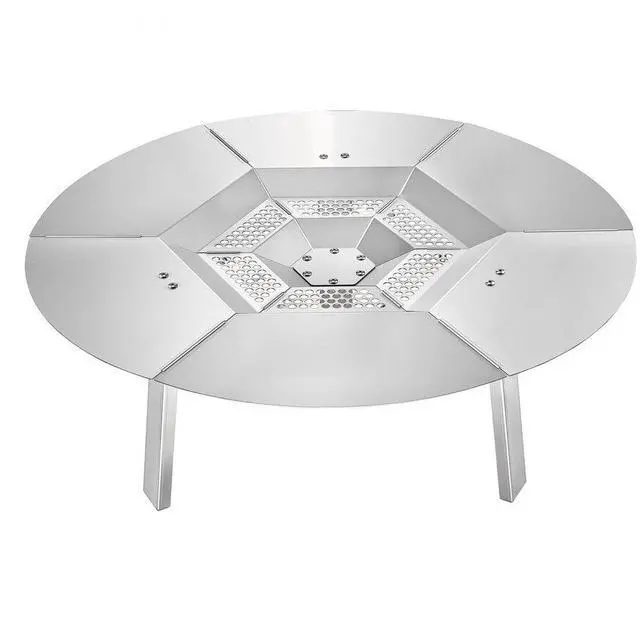 Main image of Fire Pit Heat Deflector for Solo Stove Yukon 25 in Bonfire Stainless Steel