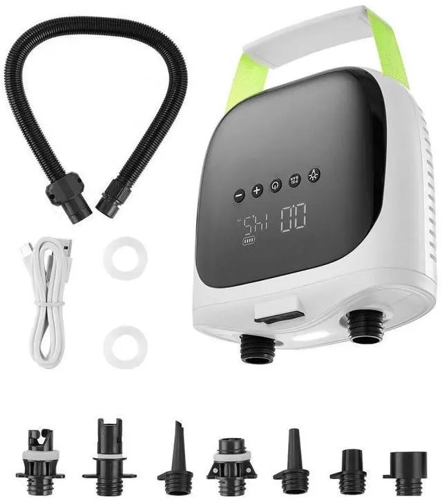 Main image of Paddle Board Pump Rechargeable Battery-Powered 20PSI Electric SUP Air Pump